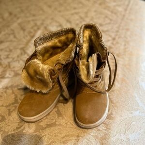 Brown Fur-Lined Boots